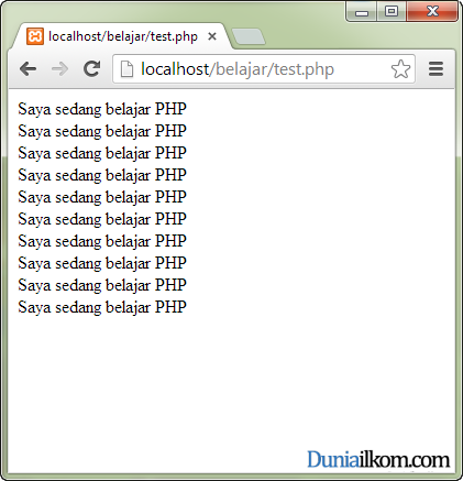 contoh program absensi php code
